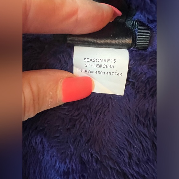 THE NORTH FACE Purple Mod-Osito Fleece Zip Jacket - Picture 4 of 11